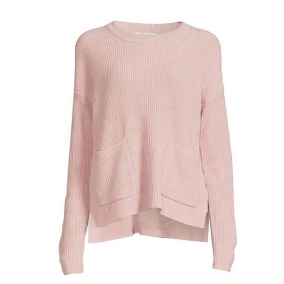 Madewell Ribbed Dropped Shoulder Sweater Wisteria, Sz XS - Picture 11 of 11